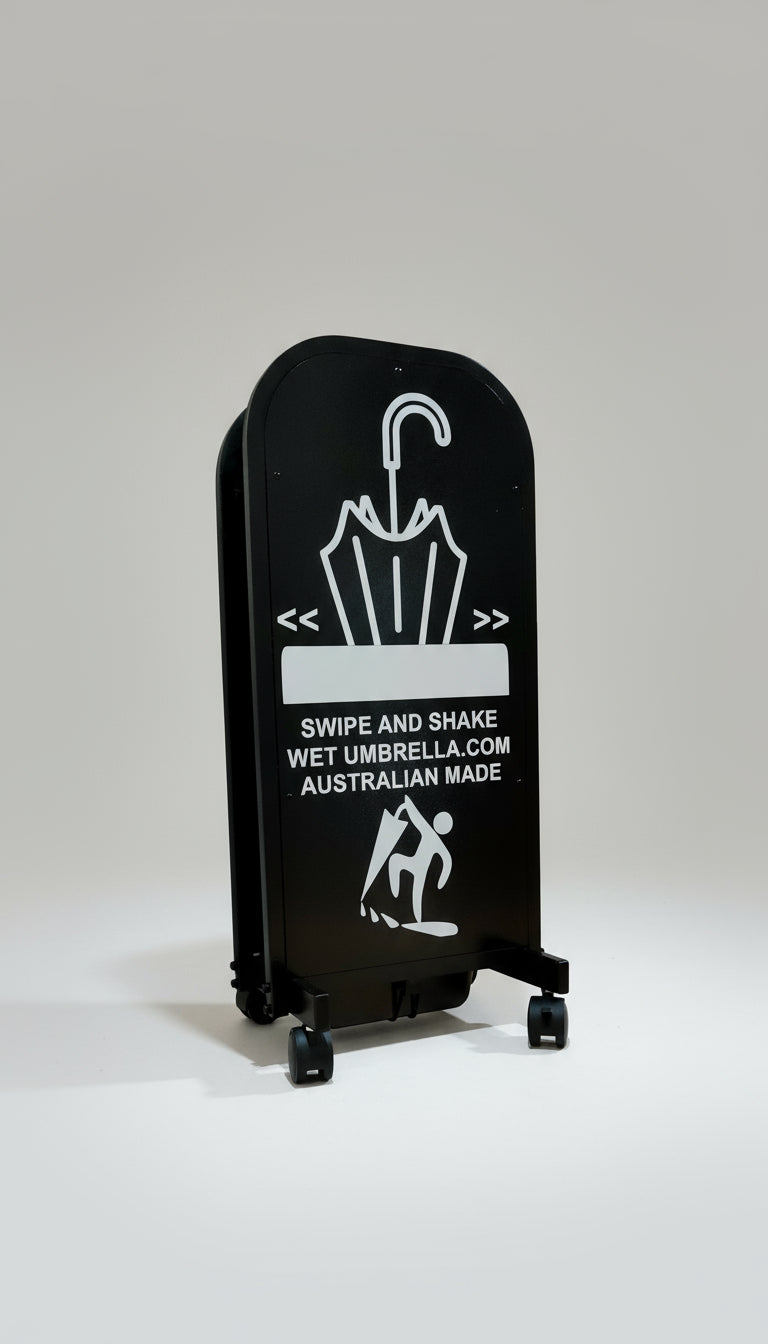 Wet Umbrella Dryer Budget WUDA 350 White Stickers