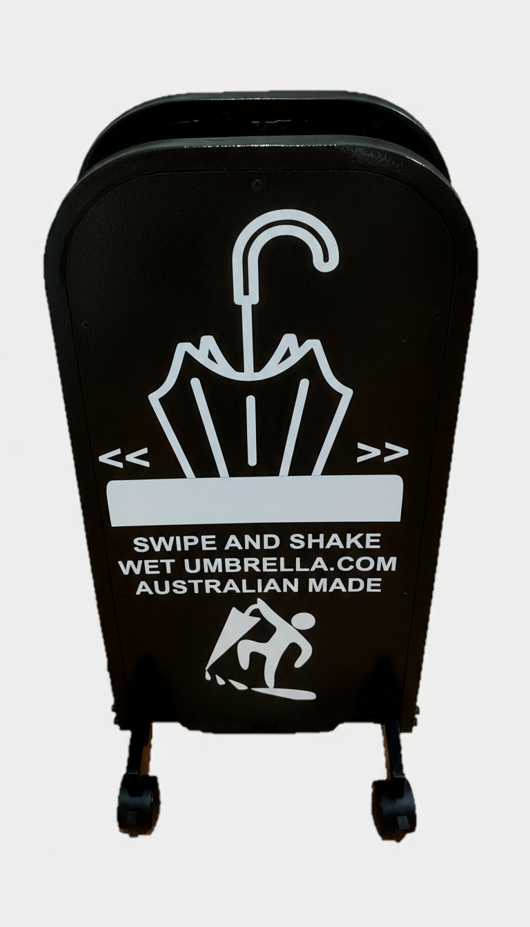 Wet Umbrella Dryer Budget WUDA 350 White Stickers