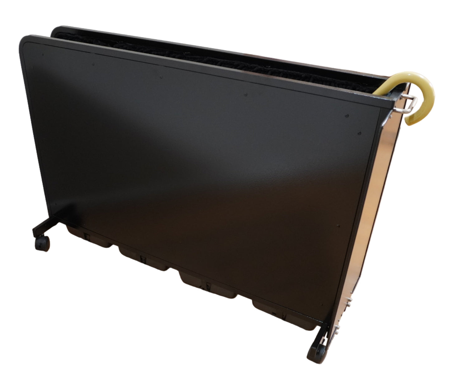 Wet Umbrella Dryer Wet Floor Model Extra Large WUDAWF-1100 Angle Mid View With Umbrella