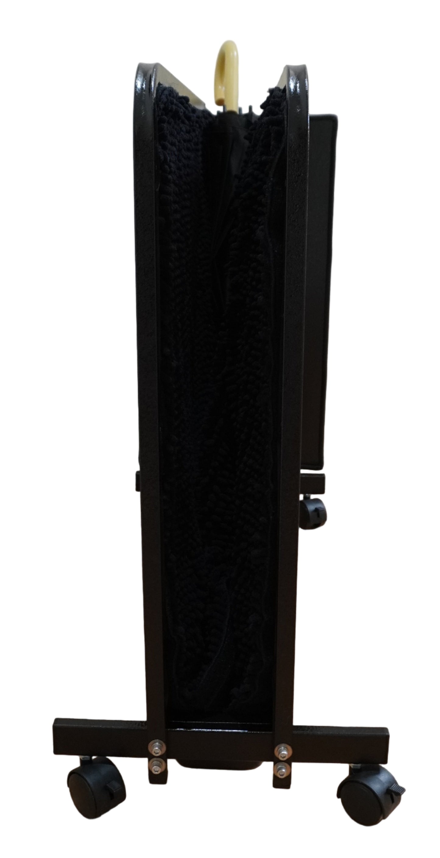 Wet Umbrella Dryer Wet Floor Model Extra Large WUDAWF-1100 Front Low View With Umbrella