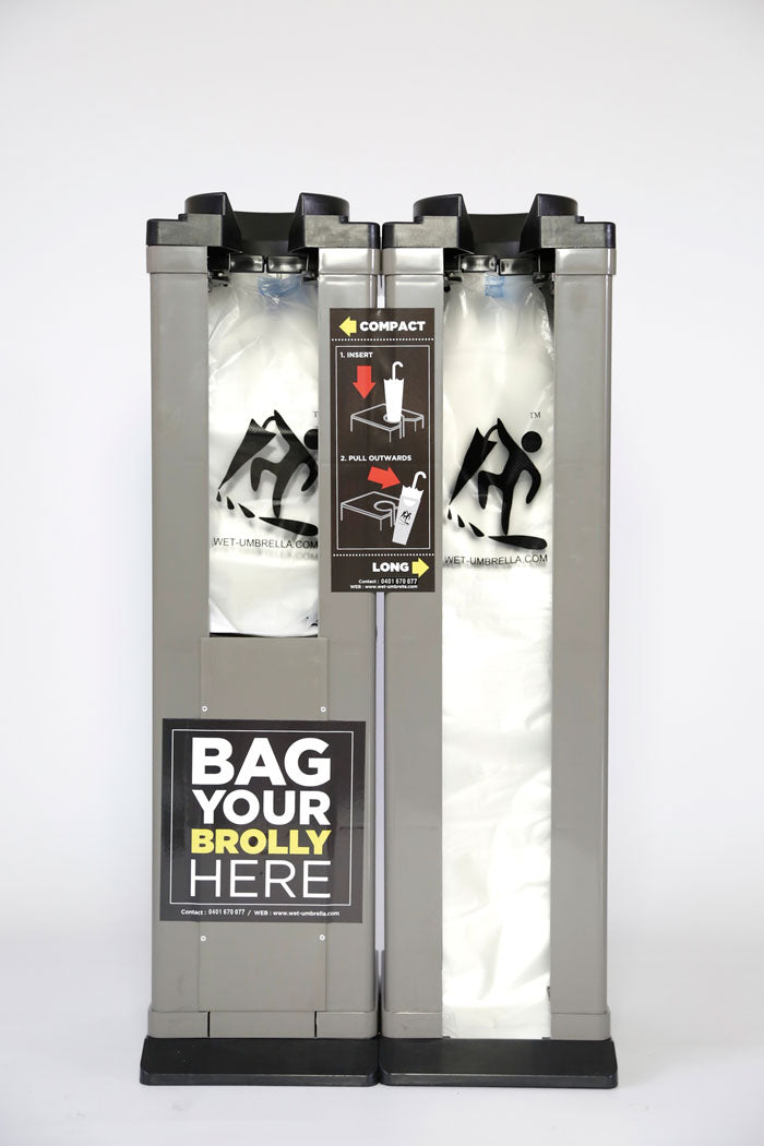 Wet Umbrella Bagging Machine Dual ABS Plastic WU-1300