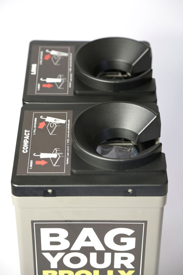 Wet Umbrella Bagging Machine Dual ABS Plastic WU-1300