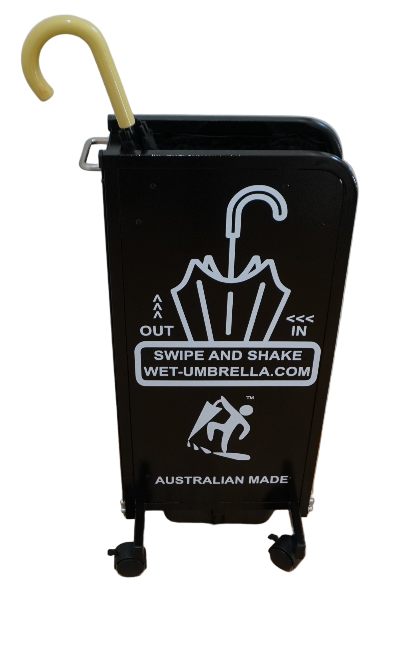 Eco Wet Umbrella Dryer Side Mid With Umbrella WUDAPRW-350