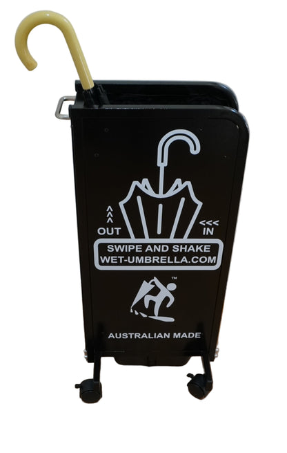 Eco Wet Umbrella Dryer Side Mid With Umbrella WUDAPRW-350