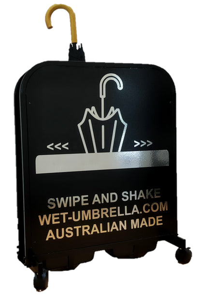 Wet Umbrella Dryer Australia Medium WUDA-500 Chrome Stickers