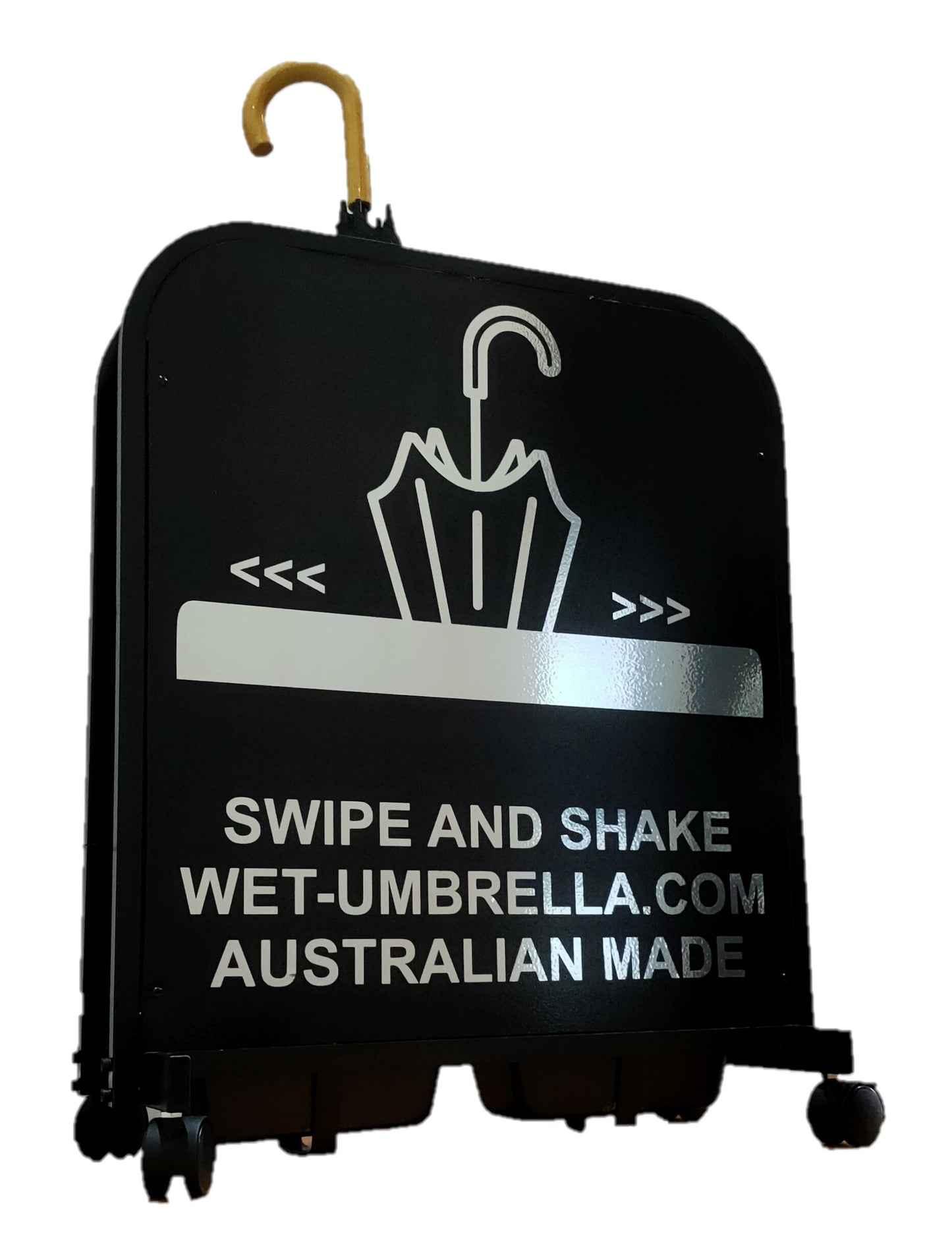 Wet Umbrella Dryer Australia Medium WUDA-500 Chrome Stickers