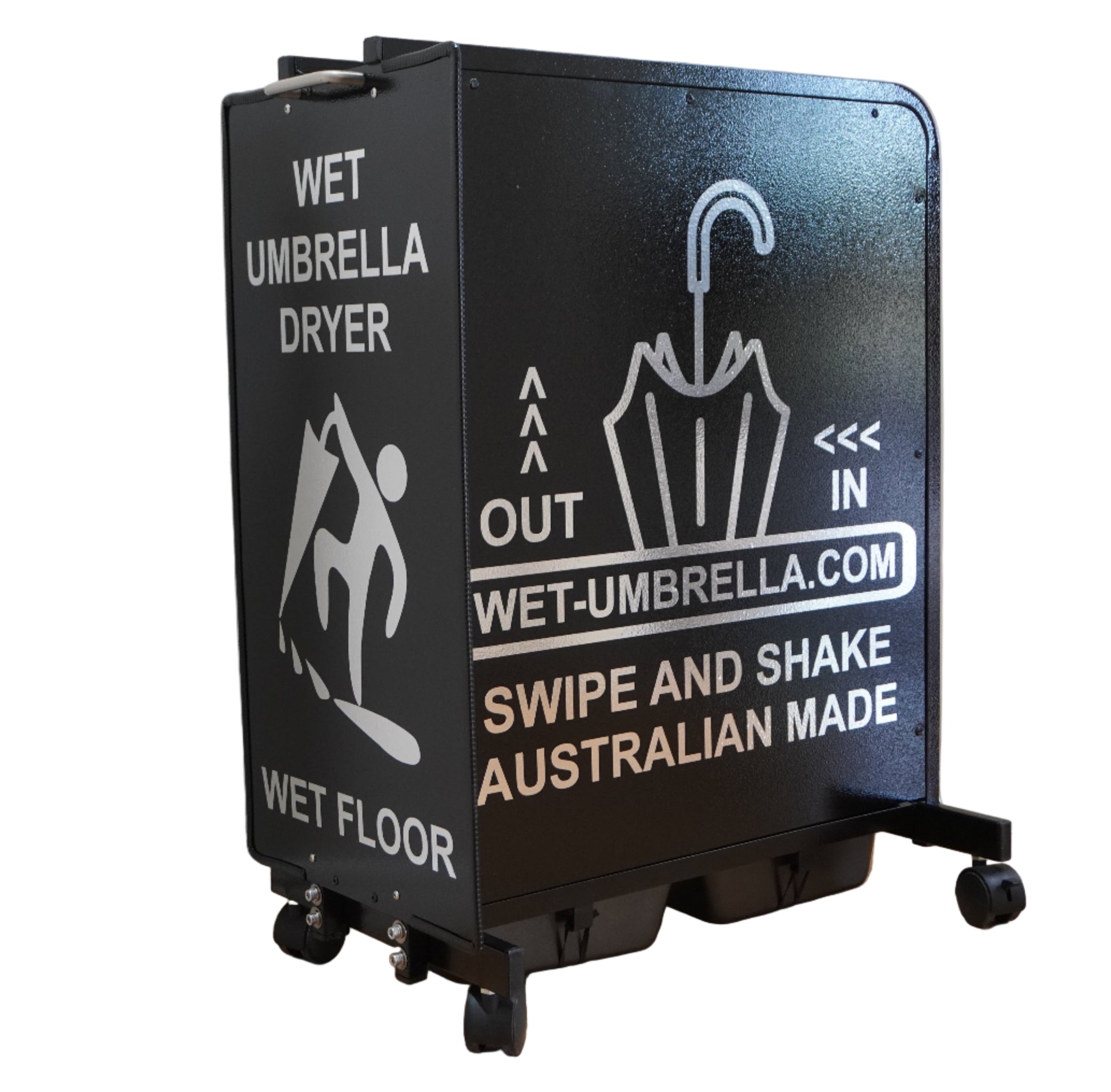 Wet Umbrella Dryer Wet Floor Model Angle Low 2
