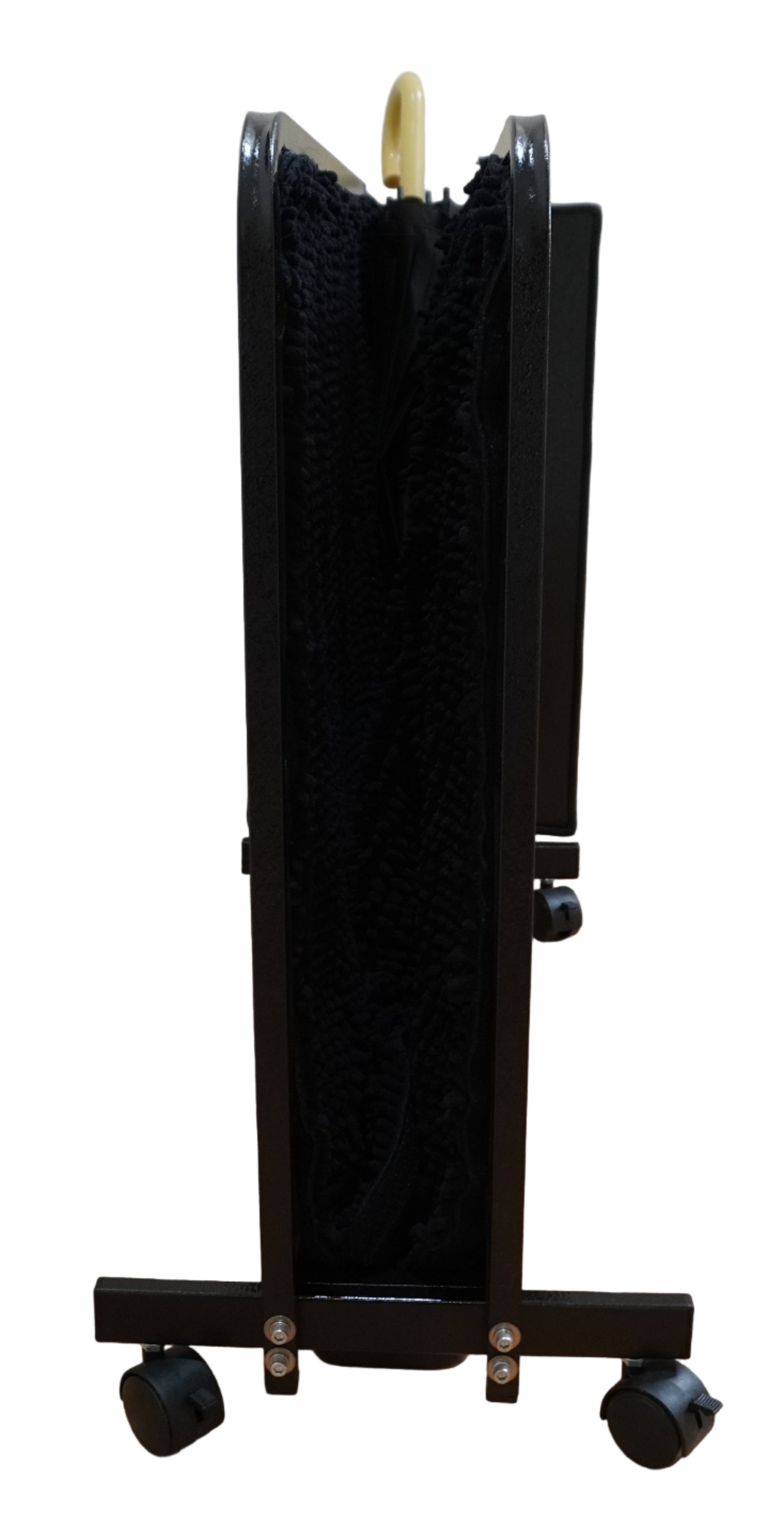 Wet Umbrella Dryer Wet Floor Model Extra Large WUDAWF-1100 Front Low View With Umbrella