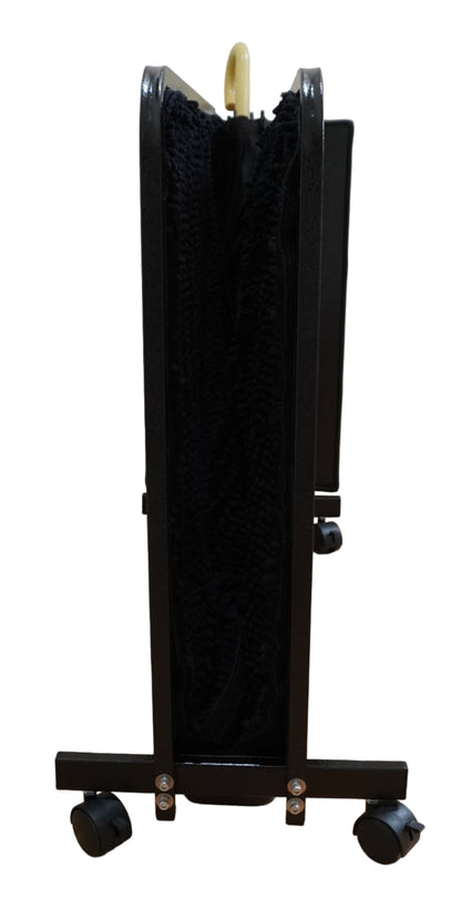 Wet Umbrella Dryer Wet Floor Model Extra Large WUDAWF-1100 Front Low View With Umbrella