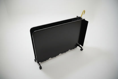 Wet Umbrella Dryer Wet Floor Model Extra Large WUDAWF-1100 Side Top View With Umbrella