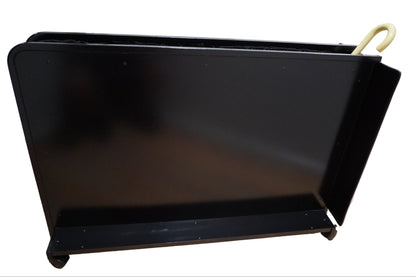 Wet Umbrella Dryer Wet Floor Model No Stickers With Side Skirts WUDAWFS-1100 Side View Angle With Umbrella