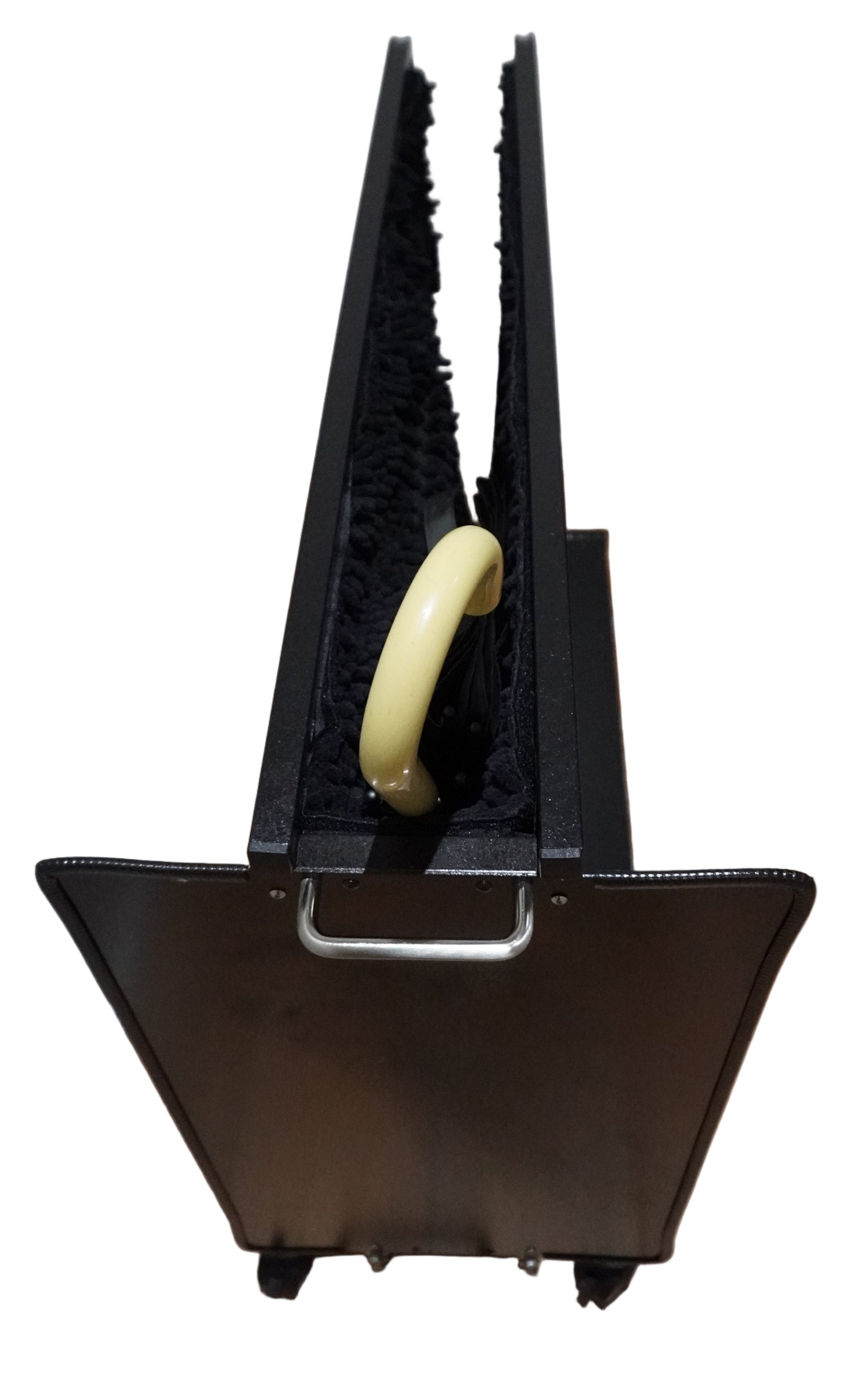 Wet Umbrella Dryer Wet Floor Model No Stickers With Side Skirts WUDAWFS-900 Back Top View With Umbrella