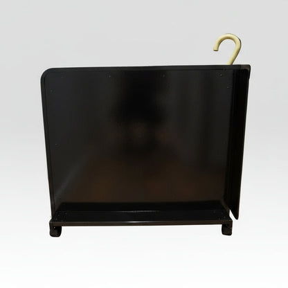 Wet Umbrella Dryer Wet Floor Model No Stickers With Side Skirts WUDAWFS-900 Side Low View With Umbrella