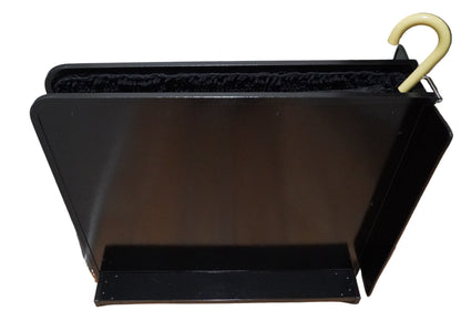 Wet Umbrella Dryer Wet Floor Model No Stickers With Side Skirts WUDAWFS-900 Side Top View With Umbrella