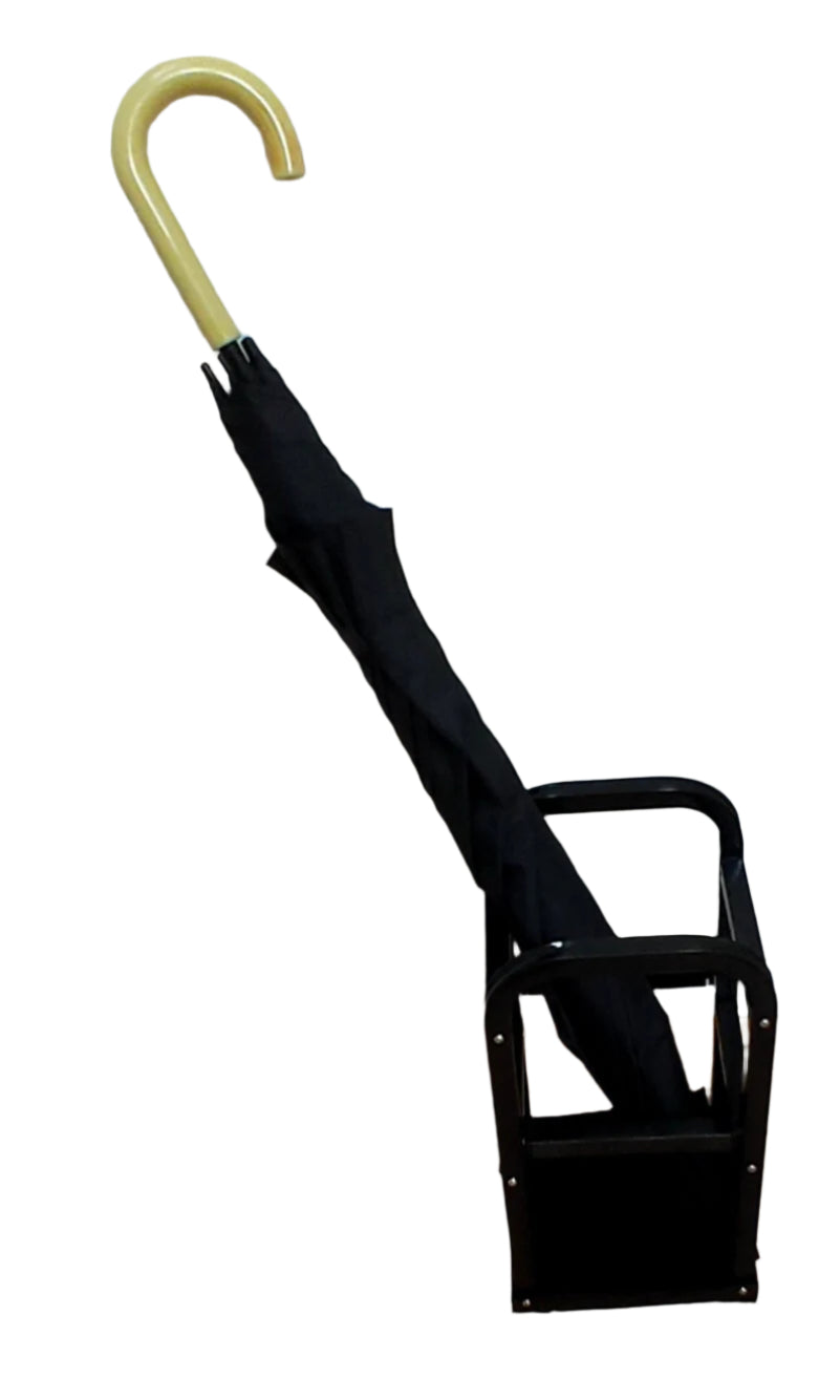 Wet Umbrella Holder Top Front With Umbrella